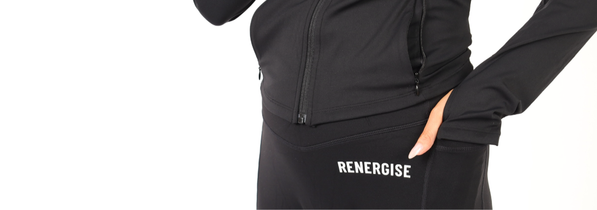 Black Pocketed Gym Leggings