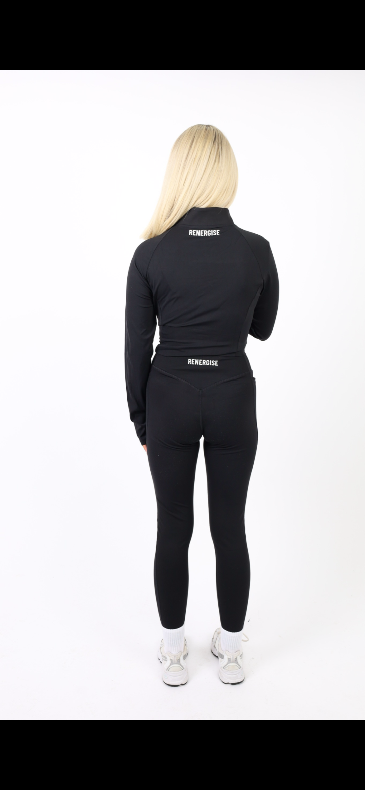 Black Pocketed Gym Leggings