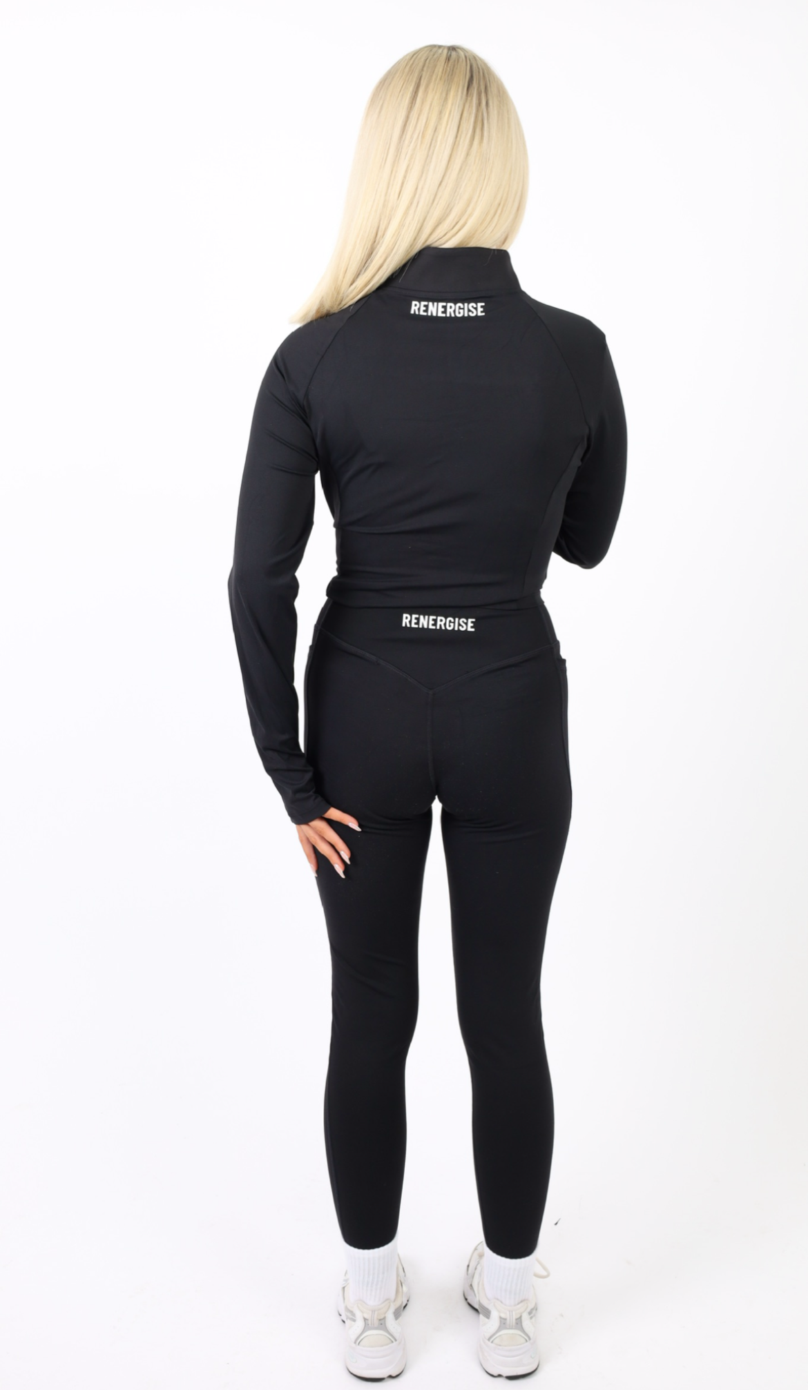 Black Sculpt Gym Jacket